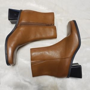 NWOT Naturalizer Brown Leather 431N38 Boots-Sz 7.5